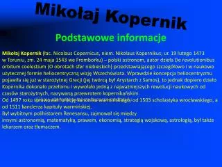 podstawowe informacje