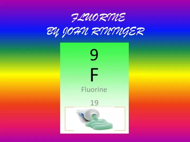 fluorine by john rininger