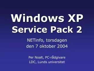 windows xp service pack 2