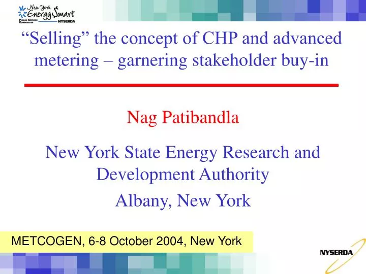 nag patibandla new york state energy research and development authority albany new york
