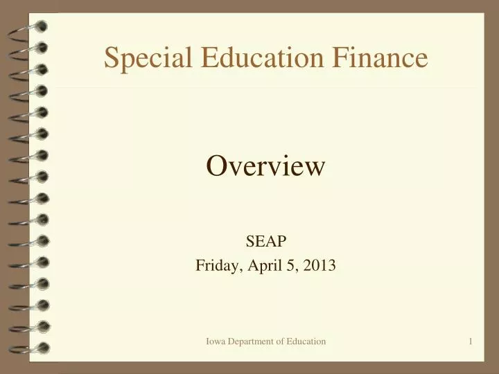 special education finance