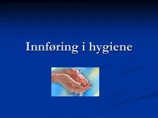 innf ring i hygiene