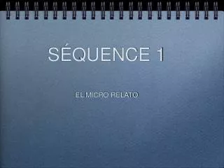 s quence 1