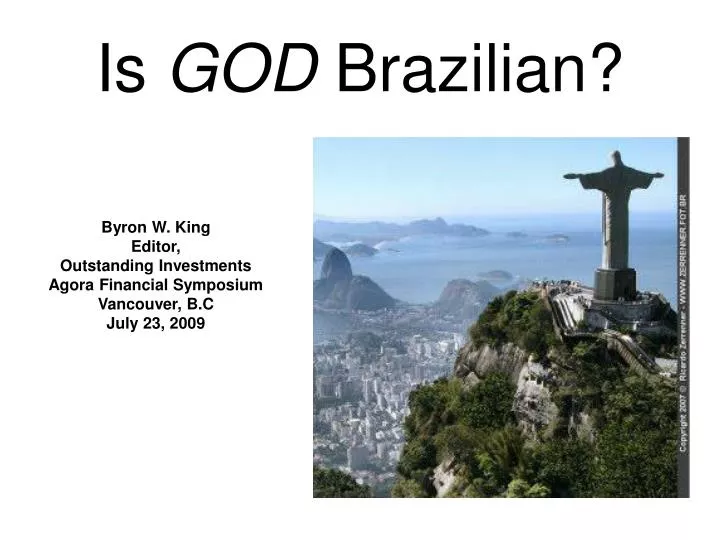 is god brazilian