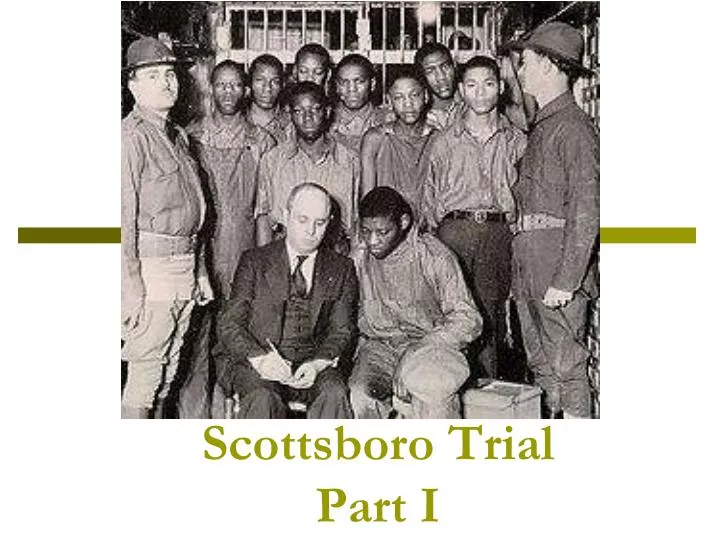 scottsboro trial part i