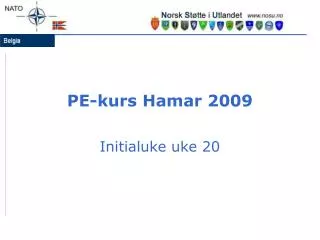pe kurs hamar 2009