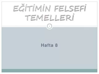 e t m n felsef temeller