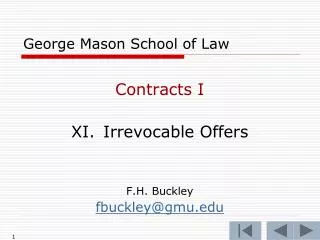George Mason School of Law