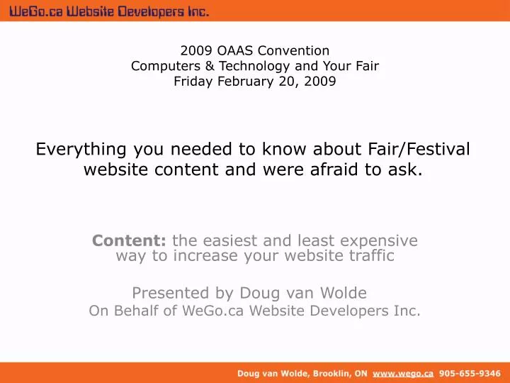 everything you needed to know about fair festival website content and were afraid to ask