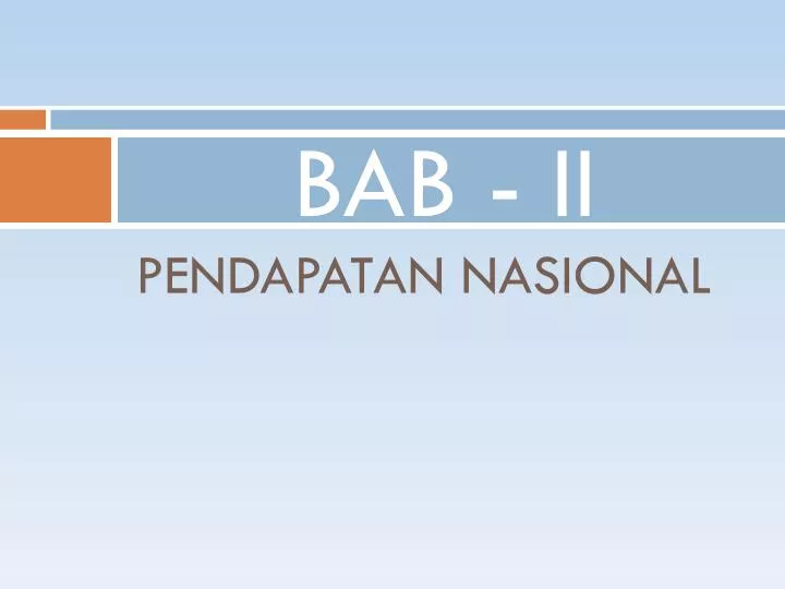 bab ii