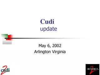 Cudi update