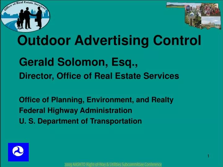outdoor advertising control