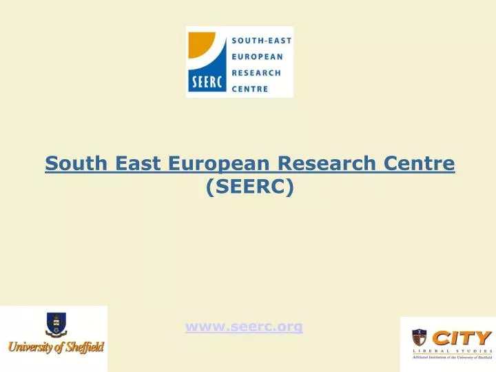 south east european research centre seerc