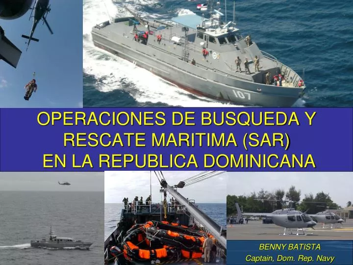 operaciones de busqueda y rescate maritima sar en la republica dominicana