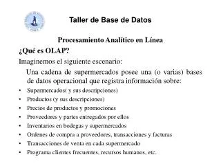 taller de base de datos