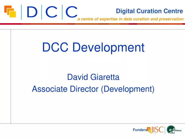 david giaretta associate director development