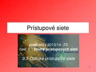 pr stupov siete