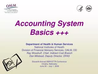 Accounting System Basics +++