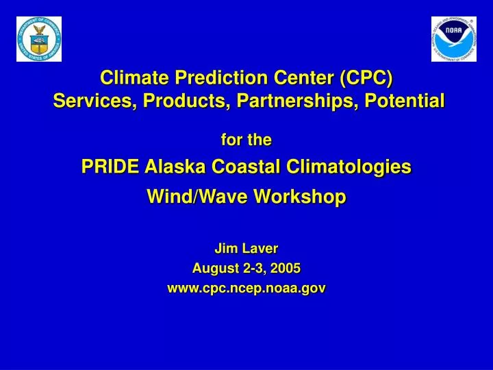 climate prediction center cpc services products partnerships potential