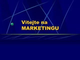 v tejte na marketingu