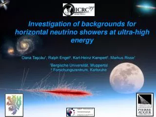 Investigation of backgrounds for horizontal neutrino showers at ultra-high energy