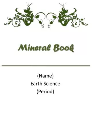 Mineral Book