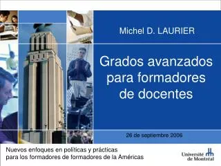 michel d laurier