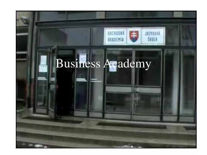 business academy