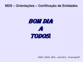 bom dia a todos