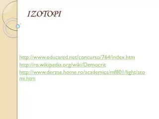 izotopi