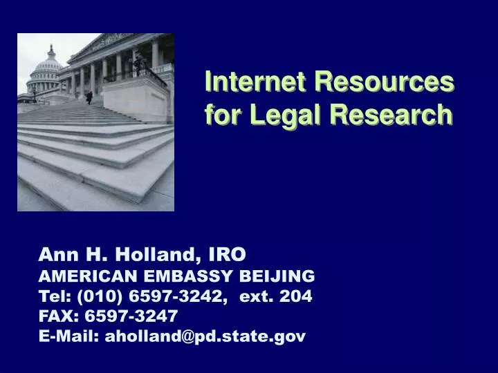 internet resources for legal research