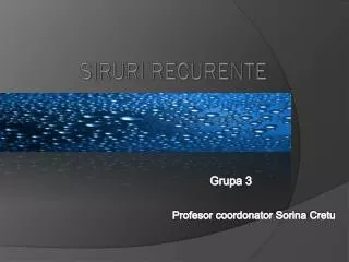 profesor coordonator sorina cretu