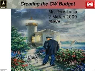 Creating the CW Budget