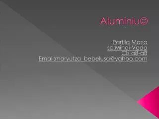 aluminiu