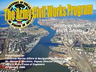 The Army Civil Works Program