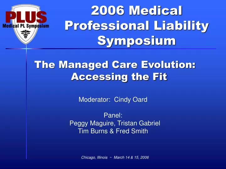 the managed care evolution accessing the fit