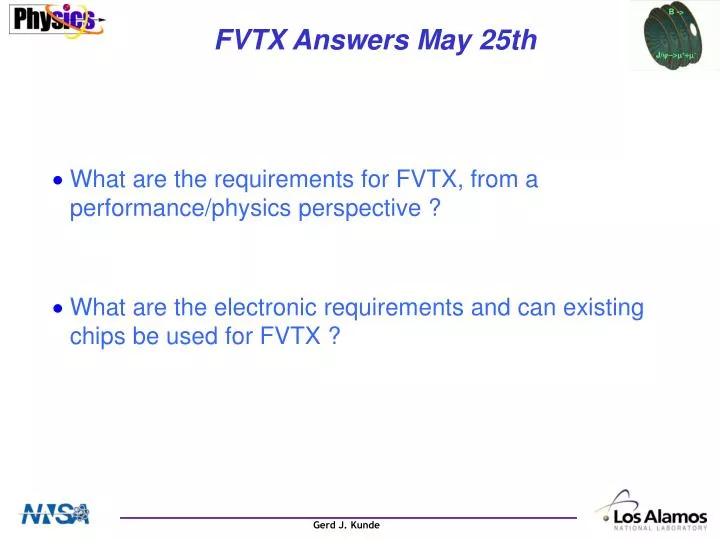 fvtx answers may 25th