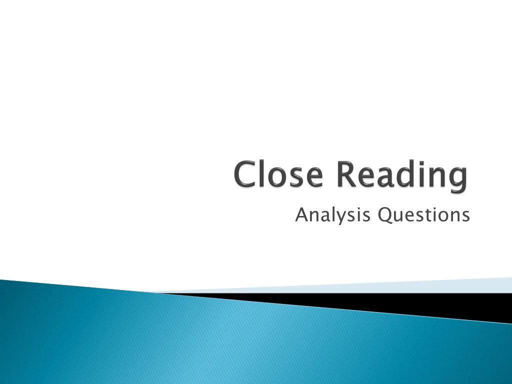Mastering Close Reading: A Guide to Effective Analysis, Understanding, and Evaluation - slide 1