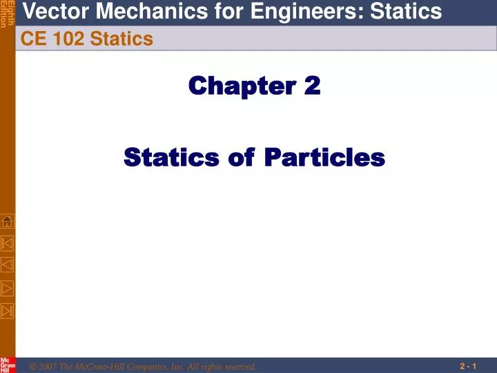 ce 102 statics