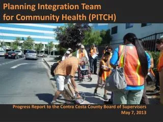 Planning Integration Team for Community Health (PITCH)