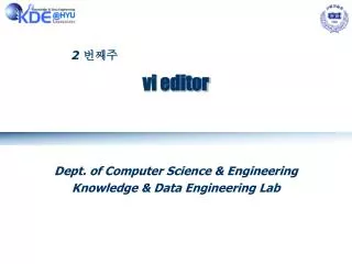 vi editor