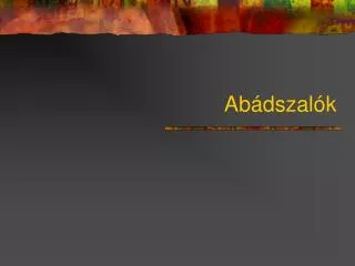 ab dszal k