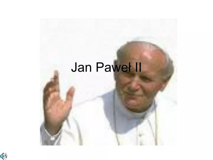 jan pawe ii