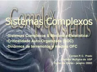 sistemas complexos