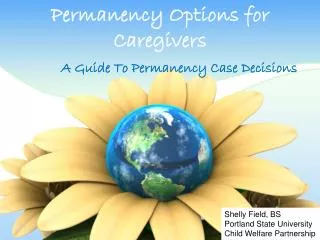 Permanency Options for Caregivers