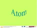Atom - slide 1