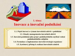 1 t ma inovace a inova n podnik n