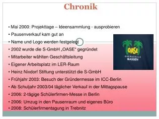 Chronik