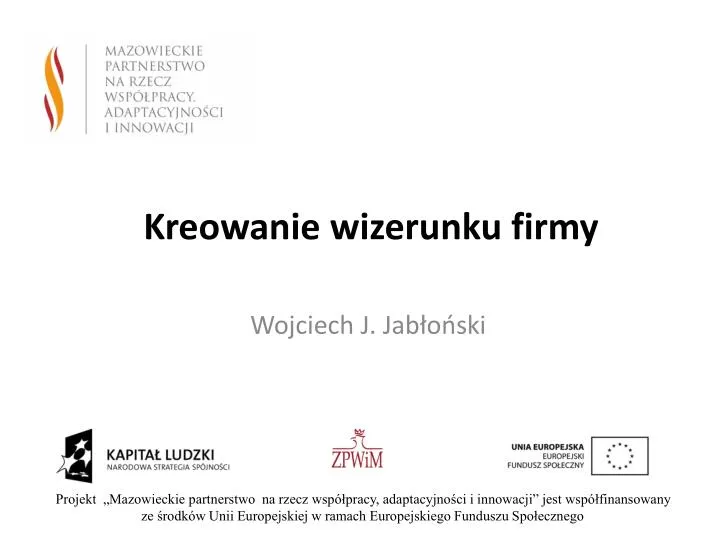 kreowanie wizerunku firmy