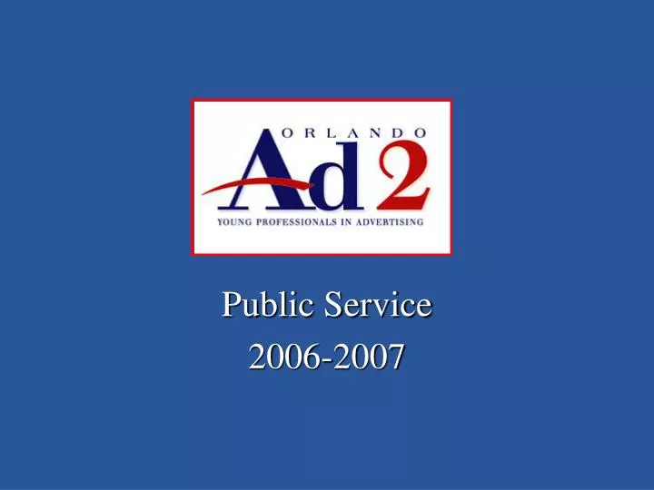 public service 2006 2007